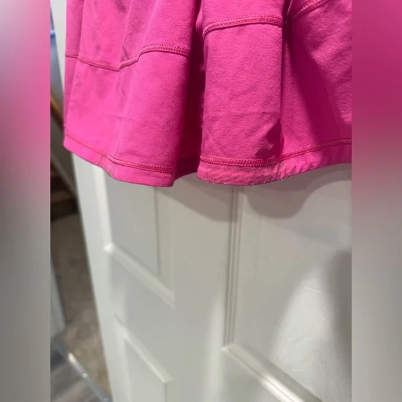 Lululemon Pace Rival Mid Rise Skirt *Tall- Sonic Pink- Size 6 Tall - Picture 13 of 16